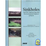 Sinkholes and the Engineering and Environmental Impacts of K..., 9780784410035