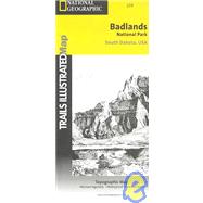 Trails Illustrated Badlands National Park: South Dakota, USA, 9781566950039