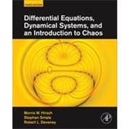 Differential Equations, Dynamical Systems, and an Introduction to Chaos,9780123820105 Differential Equations, Dynamical Systems, and an Introduction to Chaos,9780123820105