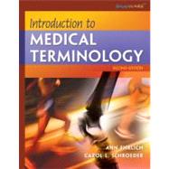 Introduction to Medical Terminology,9781418030179 Introduction to Medical Terminology,9781418030179