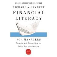 Financial Literacy for Managers : Finance and Accounting for..., 9781613630181