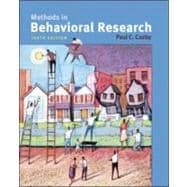 Methods in Behavioral Research,9780073370224 Methods in Behavioral Research,9780073370224