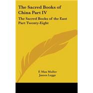 The Sacred Books Of China Part Iv: The Sacred Books Of The East Part Twenty-eight