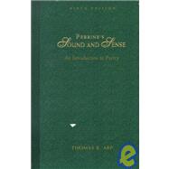 Perrine's Sound and Sense : An Introduction to Poetry,9780155030282 Perrine's Sound and Sense : An Introduction to Poetry,9780155030282