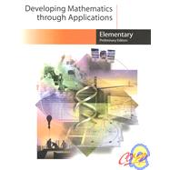 Best Developing Mathematics Through Applications: Elementary Prelimary Edition You Can Rent in October 2023