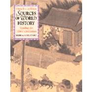 Sources of World History Vol. 2 : Readings for World Civilization,9780534560355 Sources of World History Vol. 2 : Readings for World Civilization,9780534560355