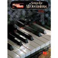 Songs for All Occasions: For Organs, Pianos & Electronic Key..., 9781458400406