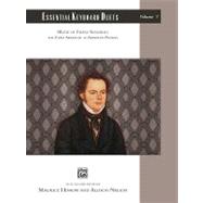 Essential Keyboard Duets, Vol 7 : Music of Franz Schubert,9780739090428 Essential Keyboard Duets, Vol 7 : Music of Franz Schubert,9780739090428