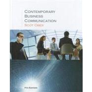 Contemporary Business Communication,9780618990481 Contemporary Business Communication,9780618990481