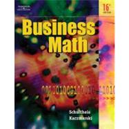 Business Math,9780538440523 Business Math,9780538440523