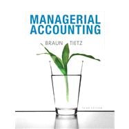 Managerial Accounting,9780132890540 Managerial Accounting,9780132890540