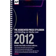 2012 AP Stylebook,9780917360565 2012 AP Stylebook,9780917360565