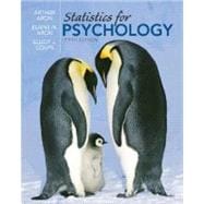 Statistics for Psychology,9780136010579 Statistics for Psychology,9780136010579