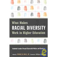 Best What Makes Racial Diversity Work in Higher Education: Academic Leaders Present Successful Policies and Strategies You Can Rent in October 2023