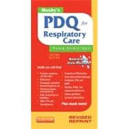 Mosby's PDQ for Respiratory Care - Revised Reprint,9780323100724 Mosby's PDQ for Respiratory Care - Revised Reprint,9780323100724