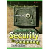 Security in Computing,9780132390774 Security in Computing,9780132390774