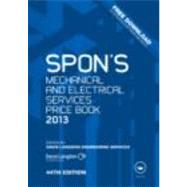 Spon's Mechanical and Electrical Services Price Book 2013, 9780415690805
