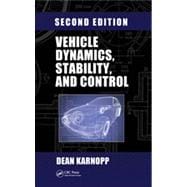 Vehicle Dynamics, Stability, and Control, Second Edition, 9781466560857