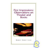 First Impressions