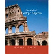 Essentials of College Algebra,9780618480968 Essentials of College Algebra,9780618480968