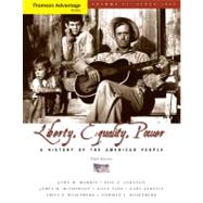 Liberty, Equality, Power Vol. II : A History of the American People - Since 1863, Compact,9780495411031 Liberty, Equality, Power Vol. II : A History of the American People - Since 1863, Compact,9780495411031