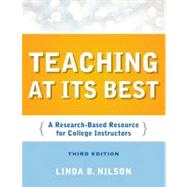 Teaching at Its Best: A Research-Based Resource for College ..., 9780470401040