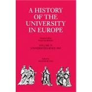 A History of the University in Europe: Universities from 194..., 9780521361088