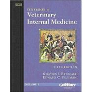 Textbook of Veterinary Internal Medicine; 2-Volume Set with ..., 9780721601175