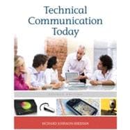 Technical Communication Today,9780205171194 Technical Communication Today,9780205171194