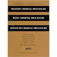 Modern Criminal Procedure, Basic Criminal Procedure, Advanced Criminal Procedure, 13/E, 2012 Supplement,9780314281241 Modern Criminal Procedure, Basic Criminal Procedure, Advanced Criminal Procedure, 13/E, 2012 Supplement,9780314281241