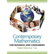 Contemporary Mathematics for Business and Consumers (with St..., 9780538481250