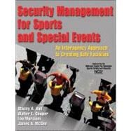 Security Management for Sports and Special Events : An Inter..., 9780736071321