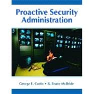 Proactive Security Administration,9780131421325 Proactive Security Administration,9780131421325