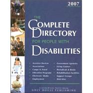 Complete Directory for People with Disabilities : A Comprehe..., 9781592371471