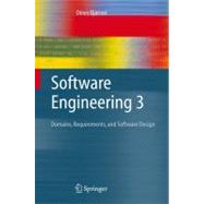 Software Engineering 3 : Domains, Requirements, and Software..., 9783540211518