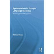 Systemization in Foreign Language Teaching: Monitoring Content Progression,9781138021525 Systemization in Foreign Language Teaching: Monitoring Content Progression,9781138021525