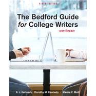 Bedford Guide for College Writers with Reader,9780312601546 Bedford Guide for College Writers with Reader,9780312601546