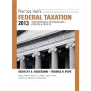 Prentice Hall's Federal Taxation 2013 Corporations, Partners..., 9780132891547
