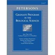 Peterson's Graduate Programs in the Biological Sciences : Bo..., 9780768921595