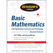 Schaum's Outline of Basic Mathematics with Applications to S..., 9780071611596