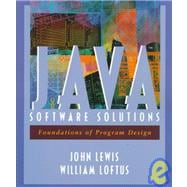 Java Software Solutions : Foundations of Program Design, 9780201571646