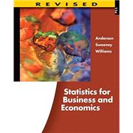 Statistics for Business and Economics, Revised,9780538481656 Statistics for Business and Economics, Revised,9780538481656