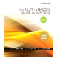 Allyn & Bacon Guide to Writing, The: Brief Edition, MLA Update Edition,9780205741762 Allyn & Bacon Guide to Writing, The: Brief Edition, MLA Update Edition,9780205741762