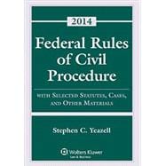 Federal Rules of Civil Procedure with Selected Rules and Statutes,9781454841777 Federal Rules of Civil Procedure with Selected Rules and Statutes,9781454841777