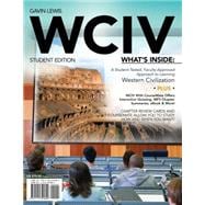 WCIV (with Review Cards and History CourseMate with eBook, Wadsworth Western Civilization Resource Center 2-Semester Printed Access Card),9781111341800 WCIV (with Review Cards and History CourseMate with eBook, Wadsworth Western Civilization Resource Center 2-Semester Printed Access Card),9781111341800