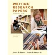 Writing Research Papers (Spiral),9780205651917 Writing Research Papers (Spiral),9780205651917