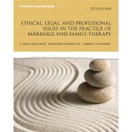 Ethical, Legal, and Professional Issues in the Practice of Marriage and Family Therapy,9780137051922 Ethical, Legal, and Professional Issues in the Practice of Marriage and Family Therapy,9780137051922