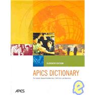 APICS Dictionary,9781558221956