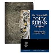 Holy Bible: Douay-Rheims Version, Embossed Black, Genuine Le..., 9781935302032