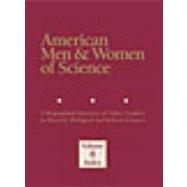 American Men & Women of Science: A Biographical Directory of..., 9781414472034